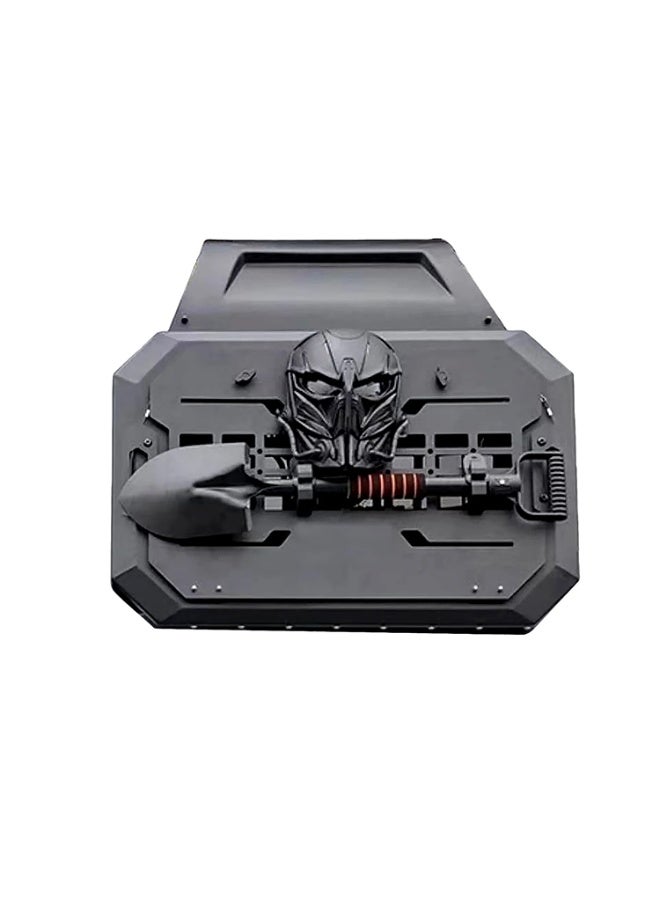 Jetour T2 Traveller 2023-2026 Rear Side Mask with Engineer Shovel Kit, Exterior Modification Accessory, Off-Road Style Car Body Decoration - Image 5